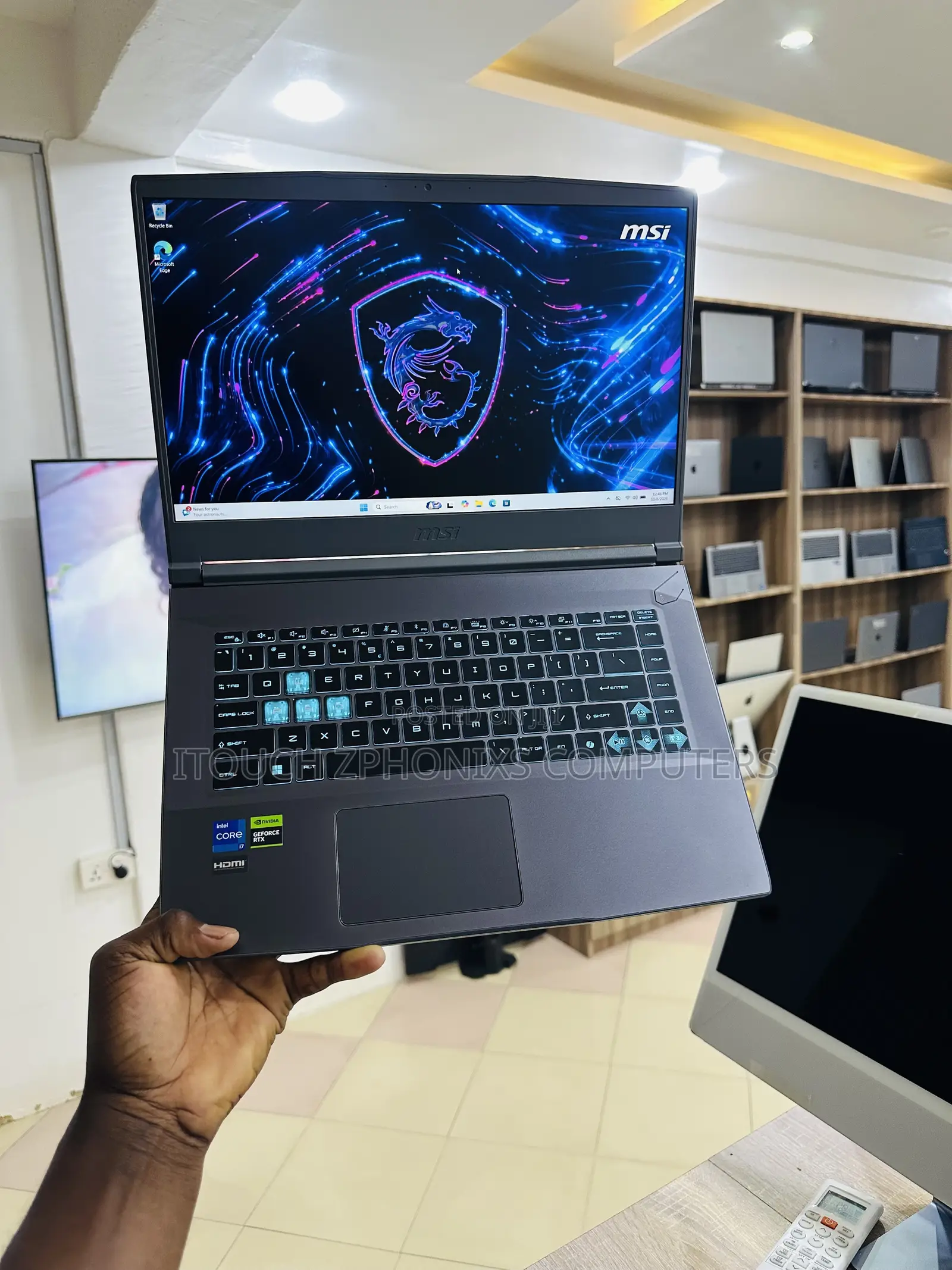 Laptop MSI GF75 Thin 16GB Intel Core i7 SSD 512GB