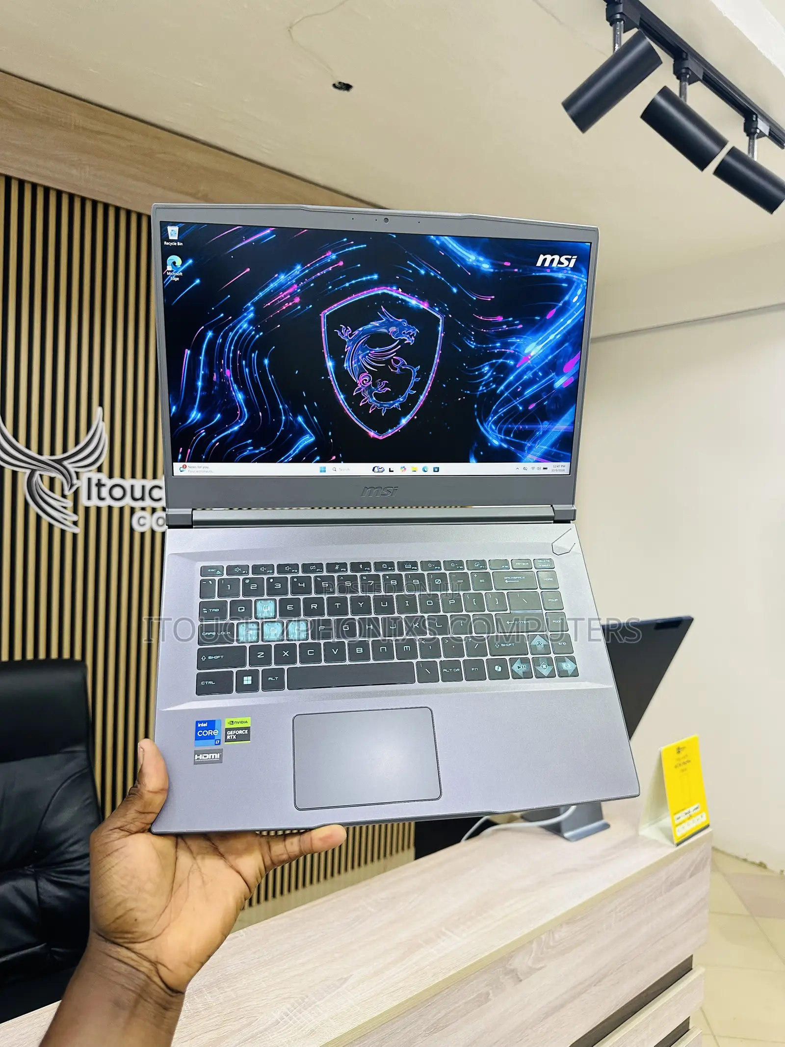 Laptop MSI GF75 Thin 16GB Intel Core i7 SSD 512GB