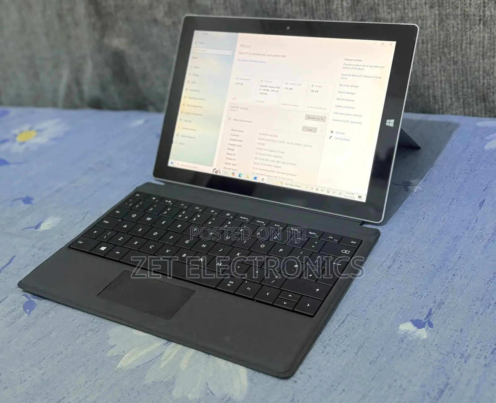 Laptop Microsoft Surface Laptop 3 4GB Intel Atom SSD 128GB