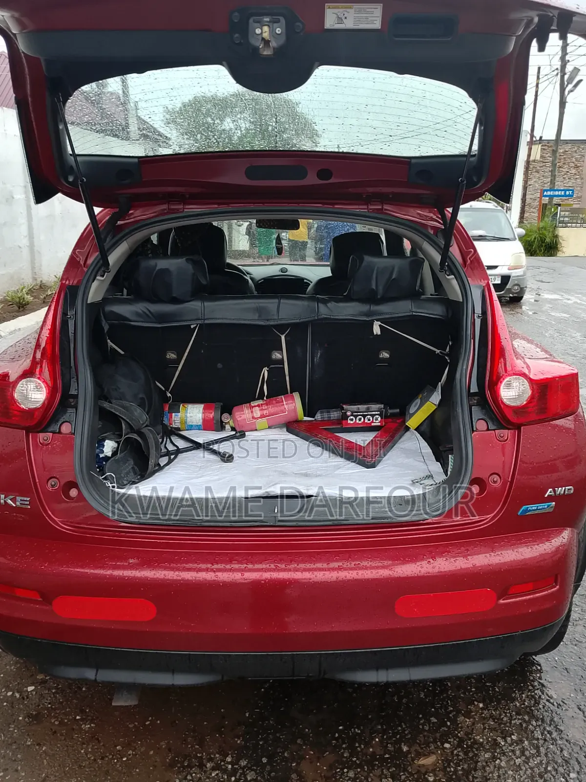 Nissan Juke 2013 Red