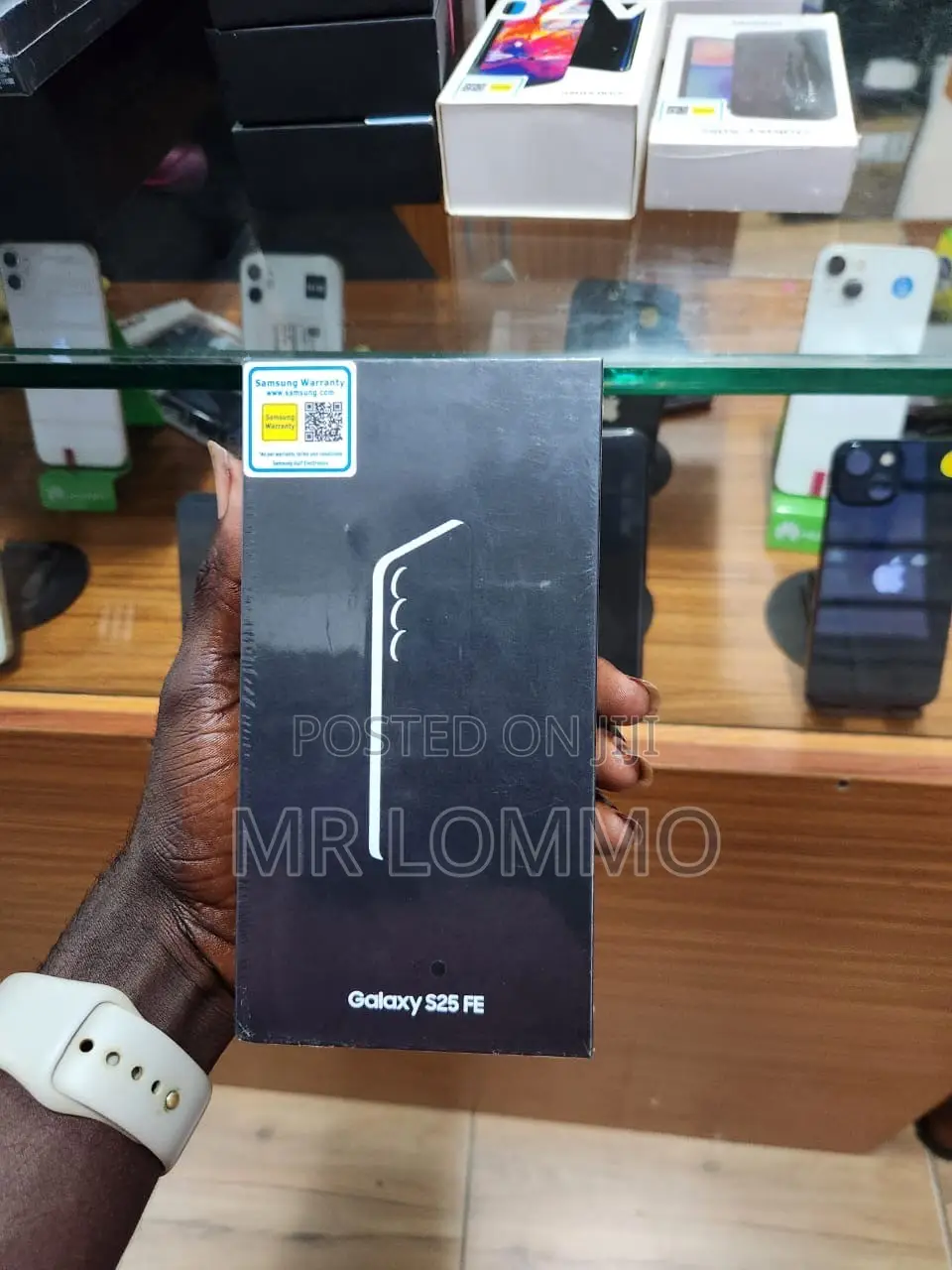 New Samsung Galaxy S25 FE 256 GB Black