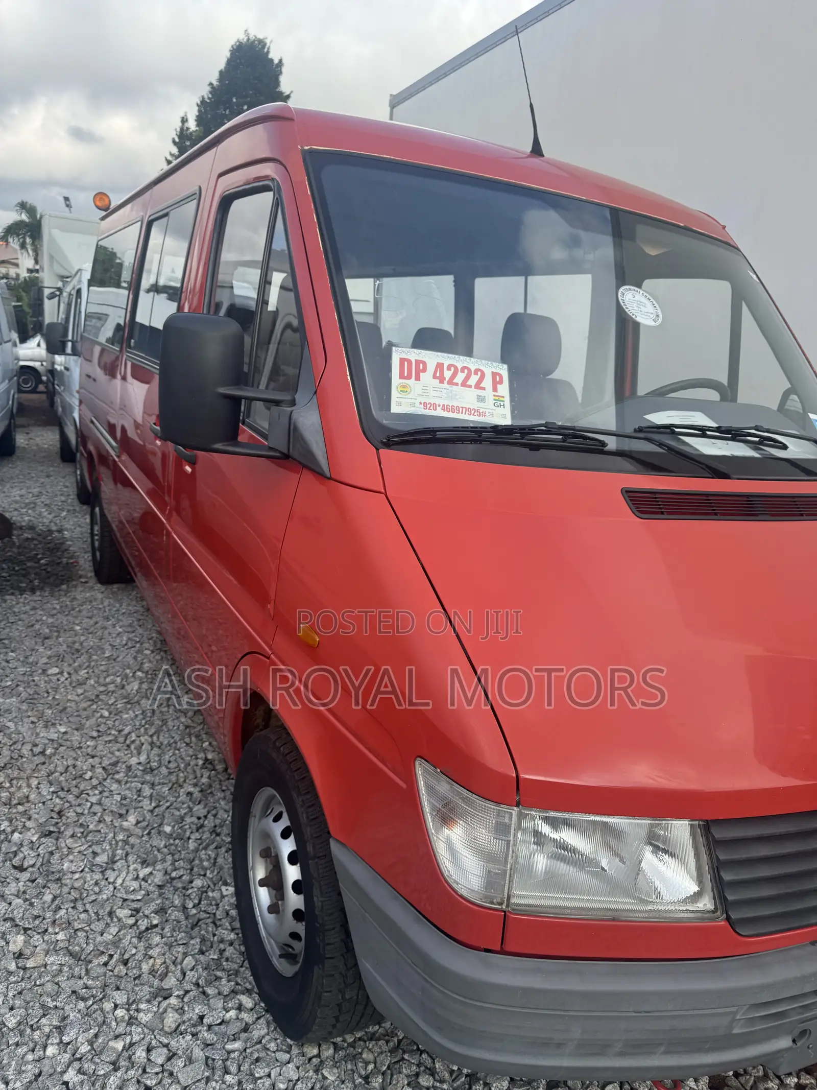 Mercedes-Benz Sprinter 1998 Red