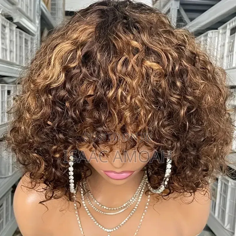 Wigs in Different Colors and Forms
