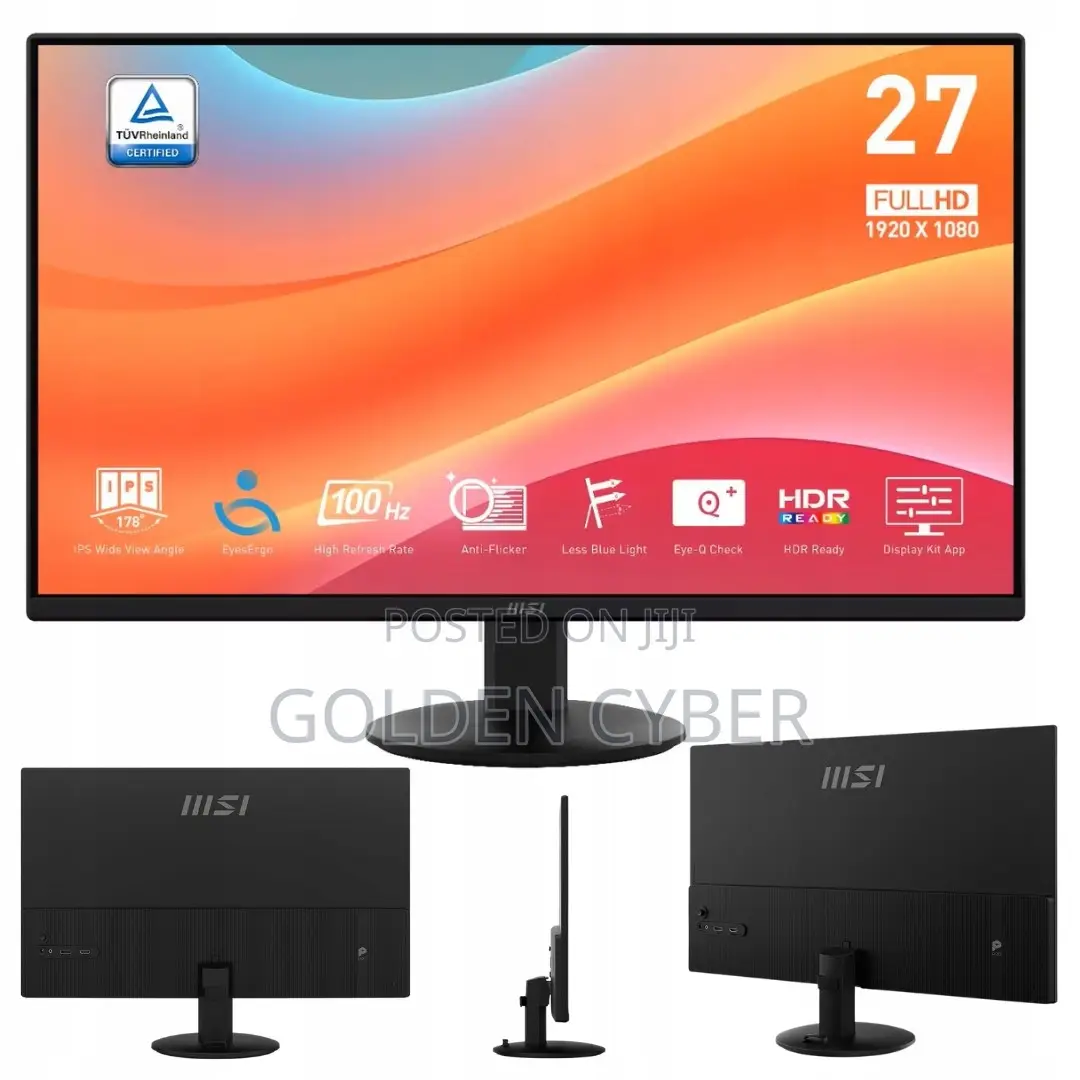 Msi Pro Mp272l 27" FHD Monitor