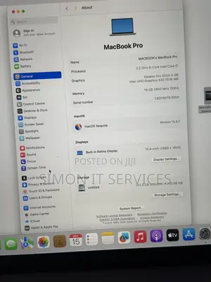 Laptop Apple MacBook 2018 32GB Intel Core i9 SSD 1T