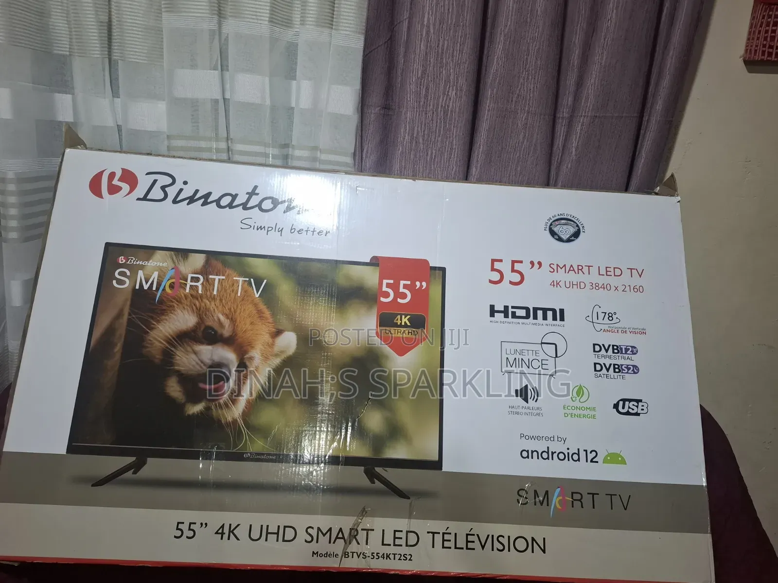 Binatone 55-Inch 4K UHD Android Smart TV