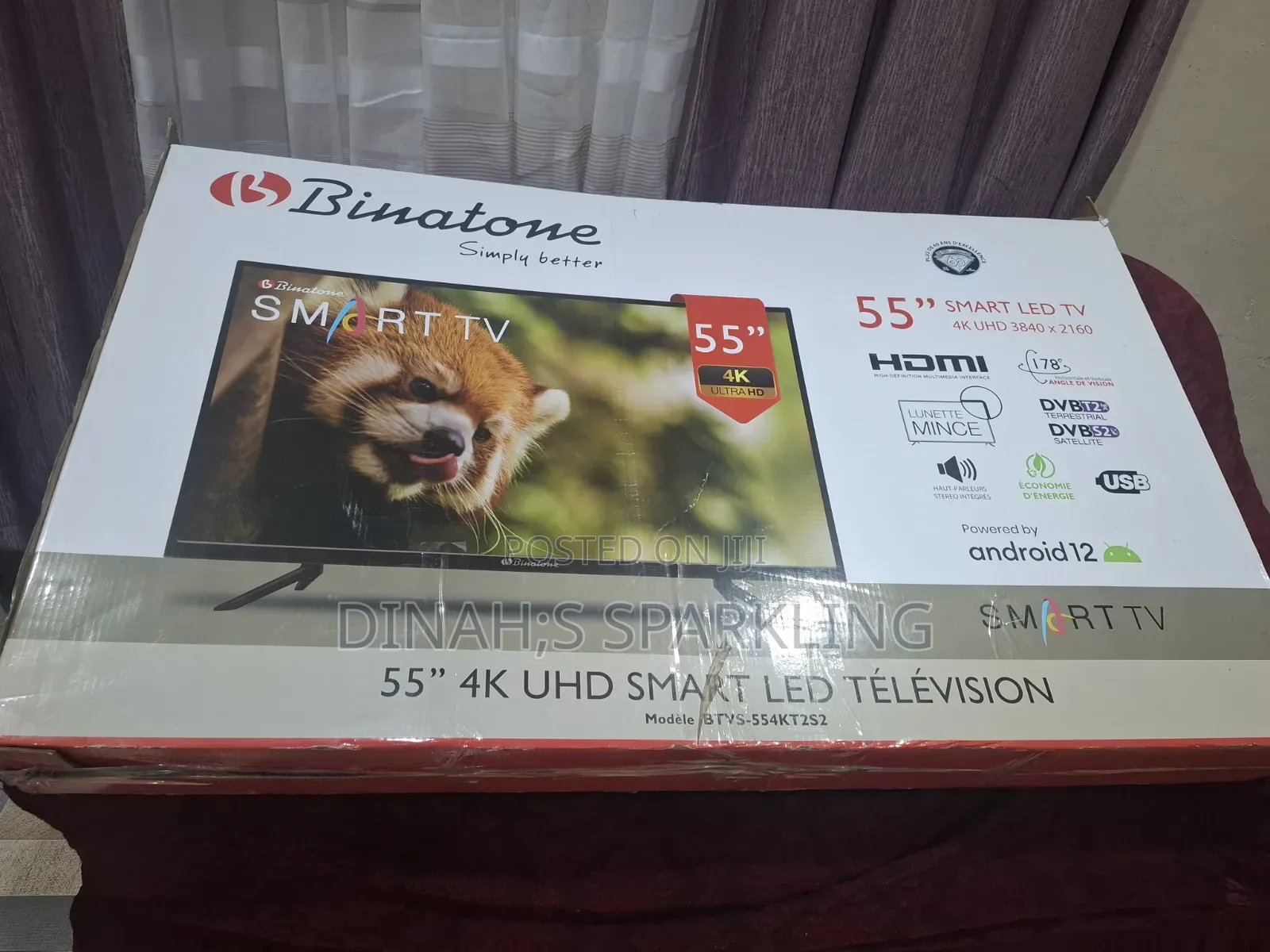 Binatone 55-Inch 4K UHD Android Smart TV