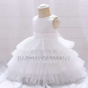 Stunning White Dress 3 to 6 Years Old