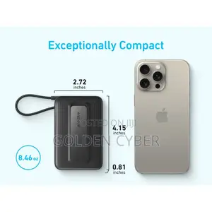 Anker Zolo 10k mAh 30W Magnetic Power Bank With USB C Cable (A1685)