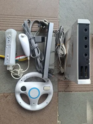 Nintendo Wii Console Bundle W Balance Board Motion Controllers Wheels