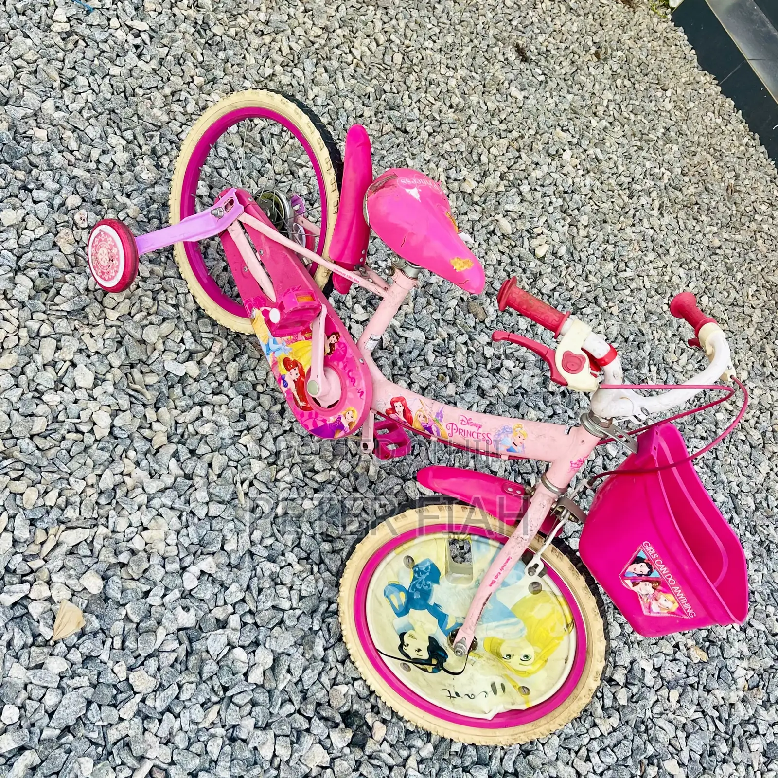 Children's Speed Learning Bicycle With Removable Training Wheels.