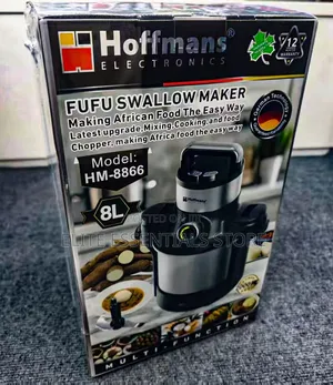 8L High Quality Swallow Maker Fufu Banku Chopper Mixer Grinder