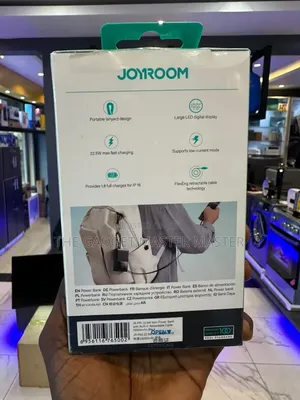 Joyroom JR-PR1 10000mAh 22.5W Power Bank With Retractable Cable