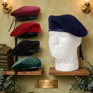 Unisex BERETS — 5 COLOURS IN STOCK  Maroon / Red, Black QUALITY