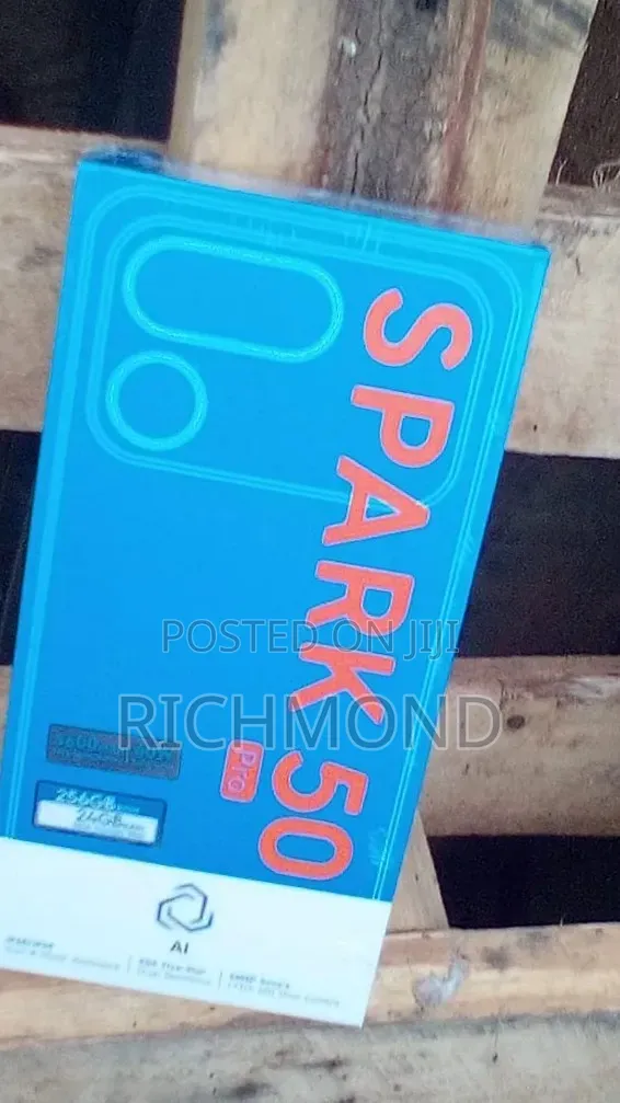 New Tecno Spark 50 Pro 256 GB Black