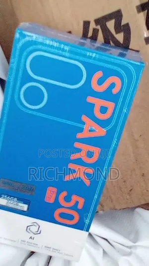 New Tecno Spark 50 Pro 256 GB Black