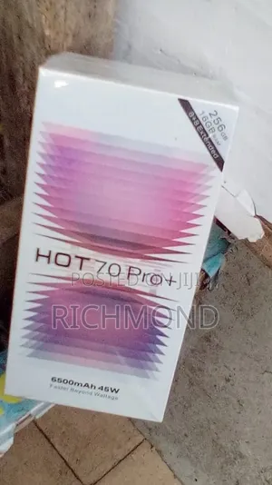 New Infinix Hot 70 Pro 5G+ 256 GB Gold