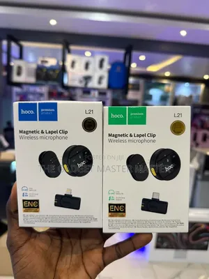 Hoco L21 Magnetic Label Clip Wireless Microphone