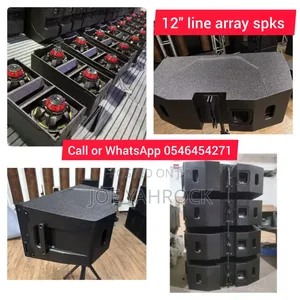 Pair of 12 Inches Line Array Neo b.k Waterproof Speaker