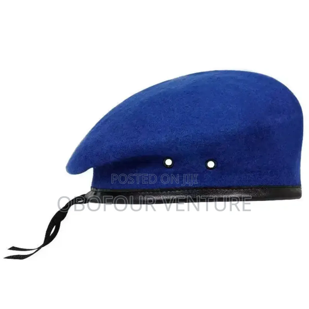 Men Wool Blend Military Berets Cap Army Hat Soldier Fancy Dress. GHMLI