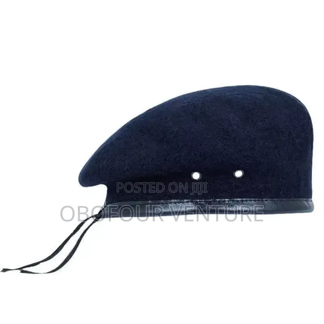 Men Wool Blend Military Berets Cap Army Hat Soldier Fancy Dress. GHMLI