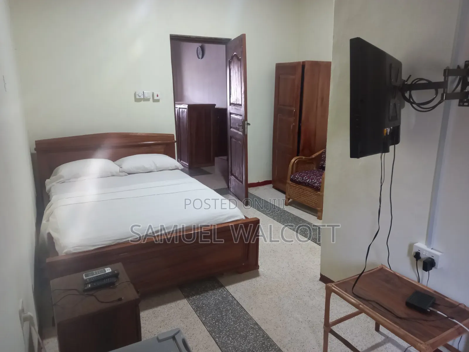 Furnished 1bdrm Apartment in Taifa-Burkina for rent