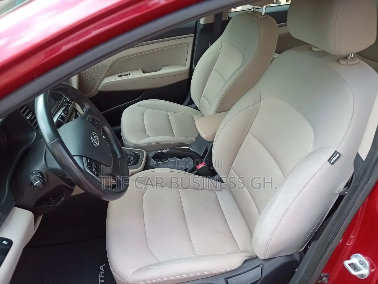 Hyundai Elantra Limited 2018 Red