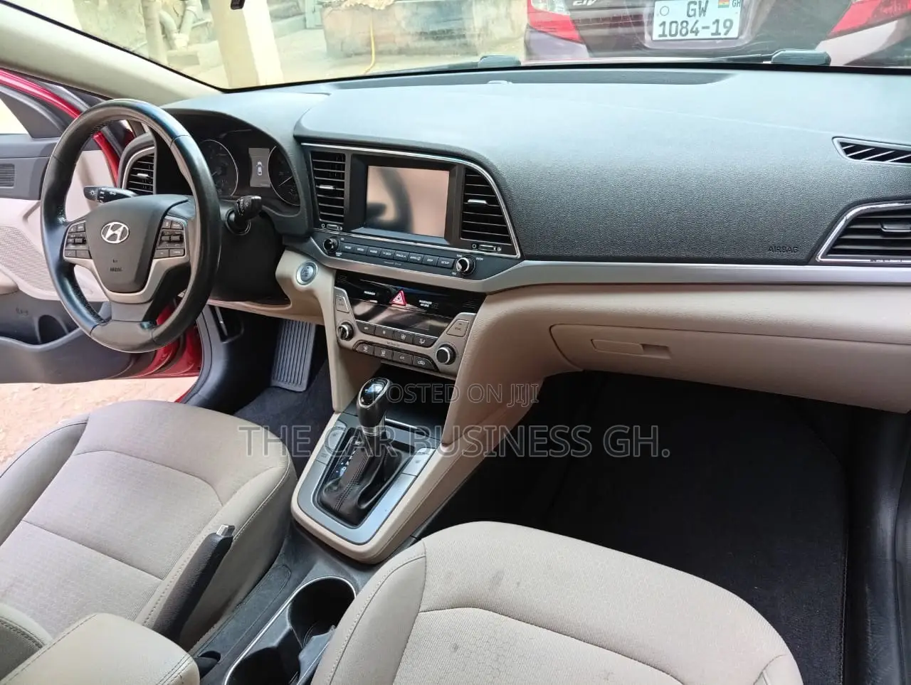 Hyundai Elantra Limited 2018 Red