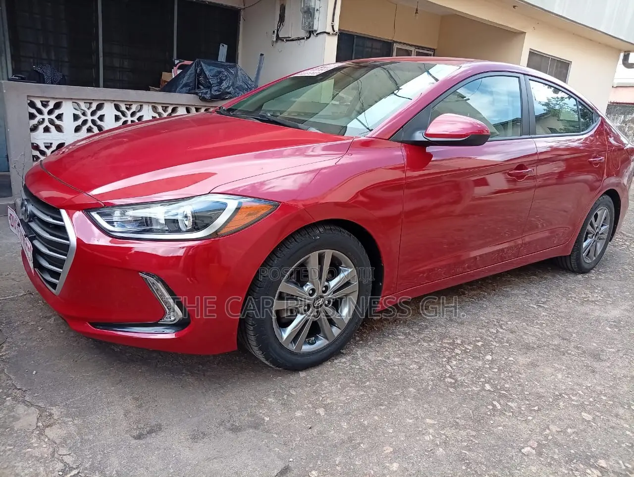 Hyundai Elantra Limited 2018 Red