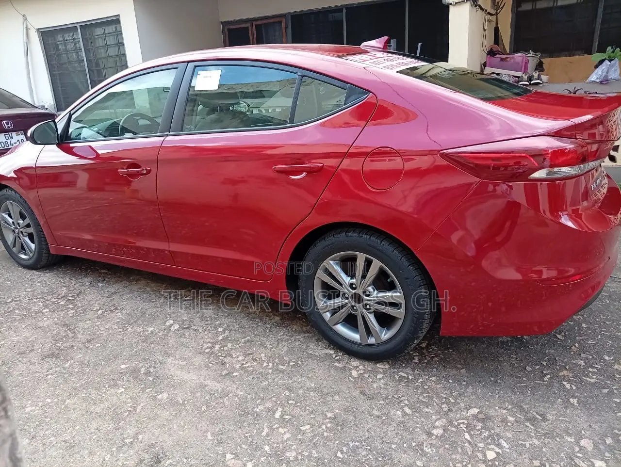 Hyundai Elantra Limited 2018 Red