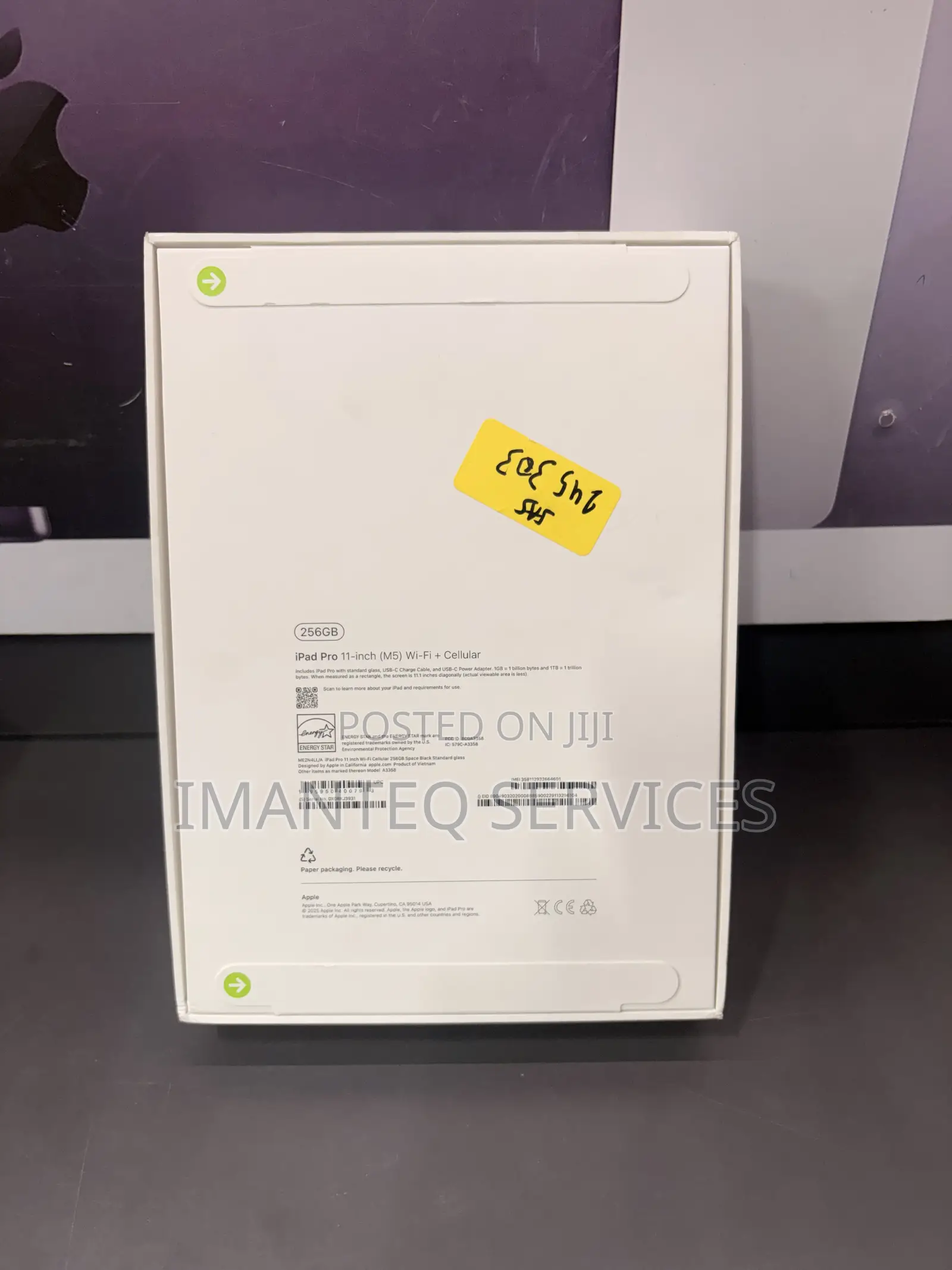 New Apple iPad Pro 11 (2025) 256 GB Black