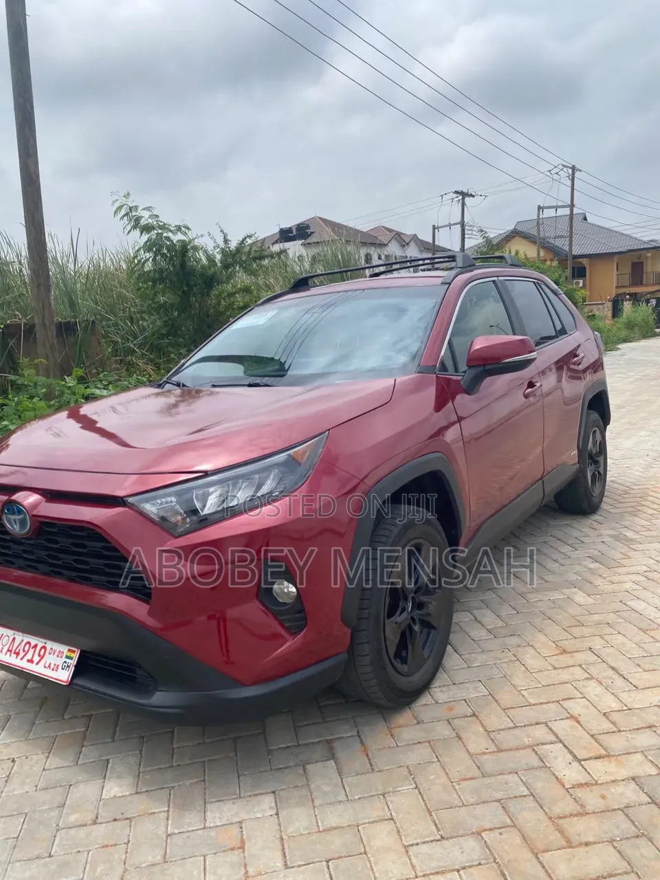 Toyota RAV4 LE AWD 2019 Red