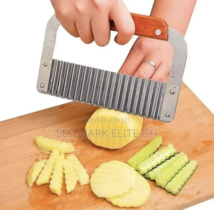Fruit Knife Zig Zag/Wavy/Potato/Fruits/Vegetables Cutter