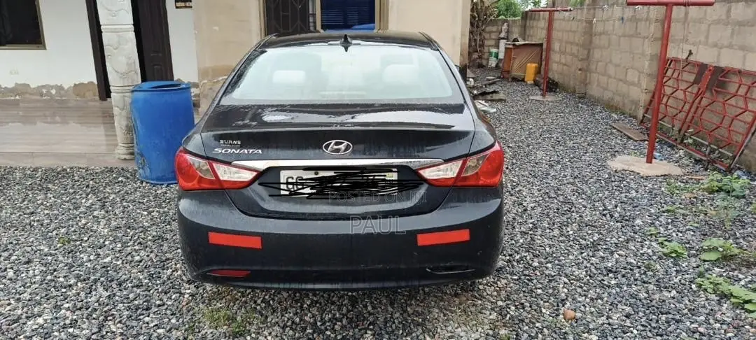 Hyundai Sonata Hybrid 2012 Black