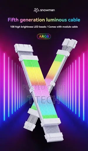 Addressable Extension ARGB Cable Kit for Gaming PC