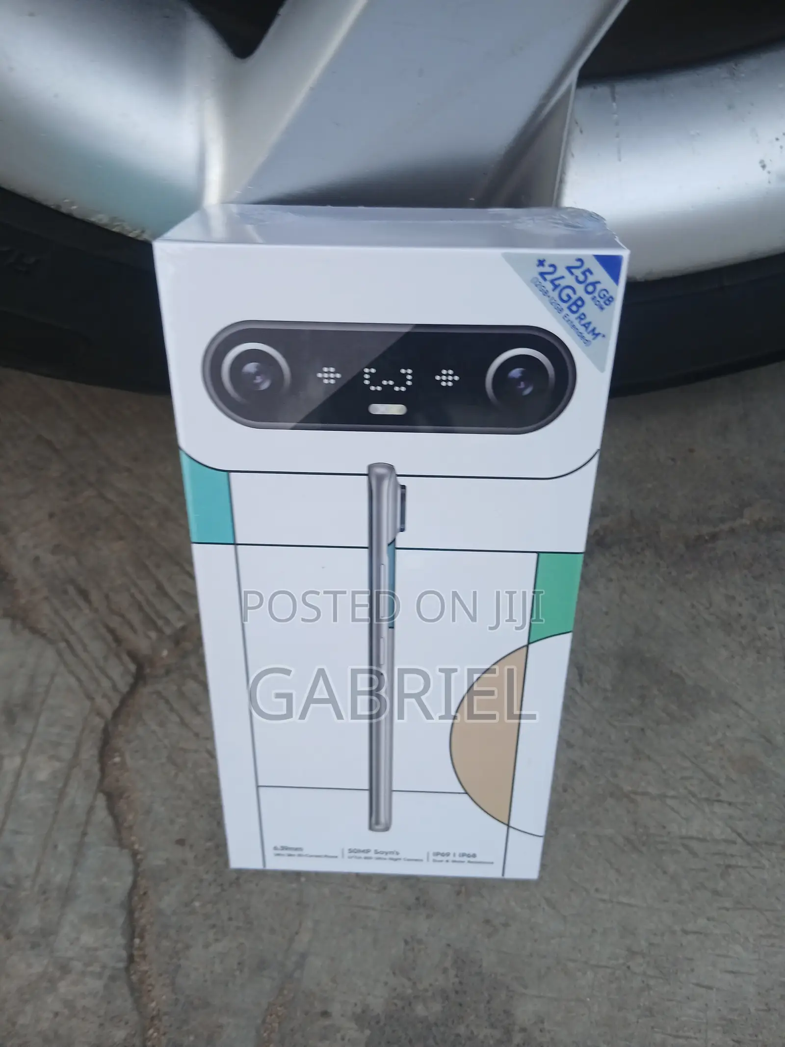 New Tecno Camon Slim 256 GB Black