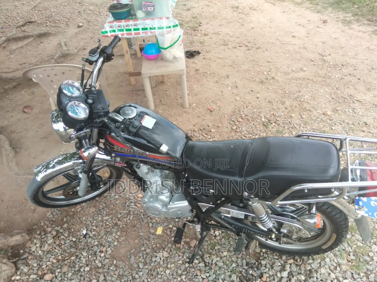 Haojue HJ125-8K 2025 Black