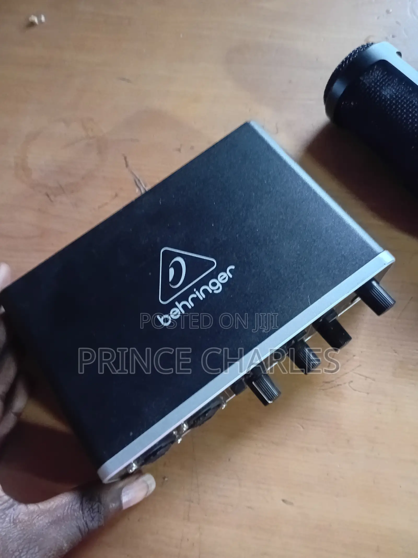 Professional Studio Microphone and Soundcard
