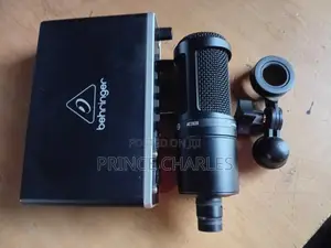 Professional Studio Microphone and Soundcard