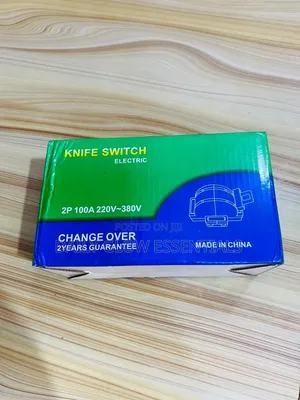 2P 100A Knife Changeover Switch – Heavy-Duty Electrical Switch