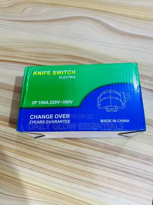 2P 100A Knife Changeover Switch – Heavy-Duty Electrical Switch