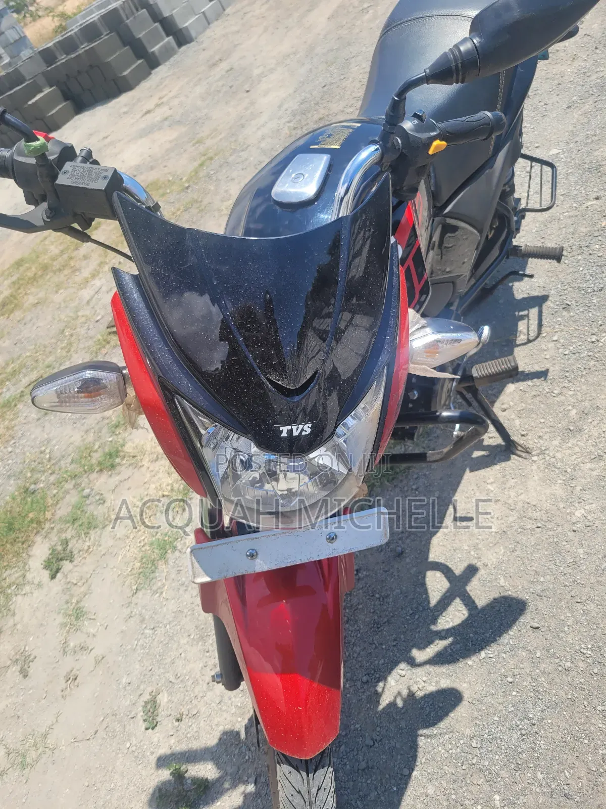 TVS Stryker 125 2025 Red