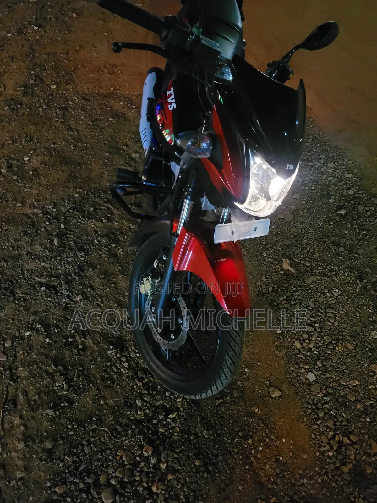 TVS Stryker 125 2025 Red
