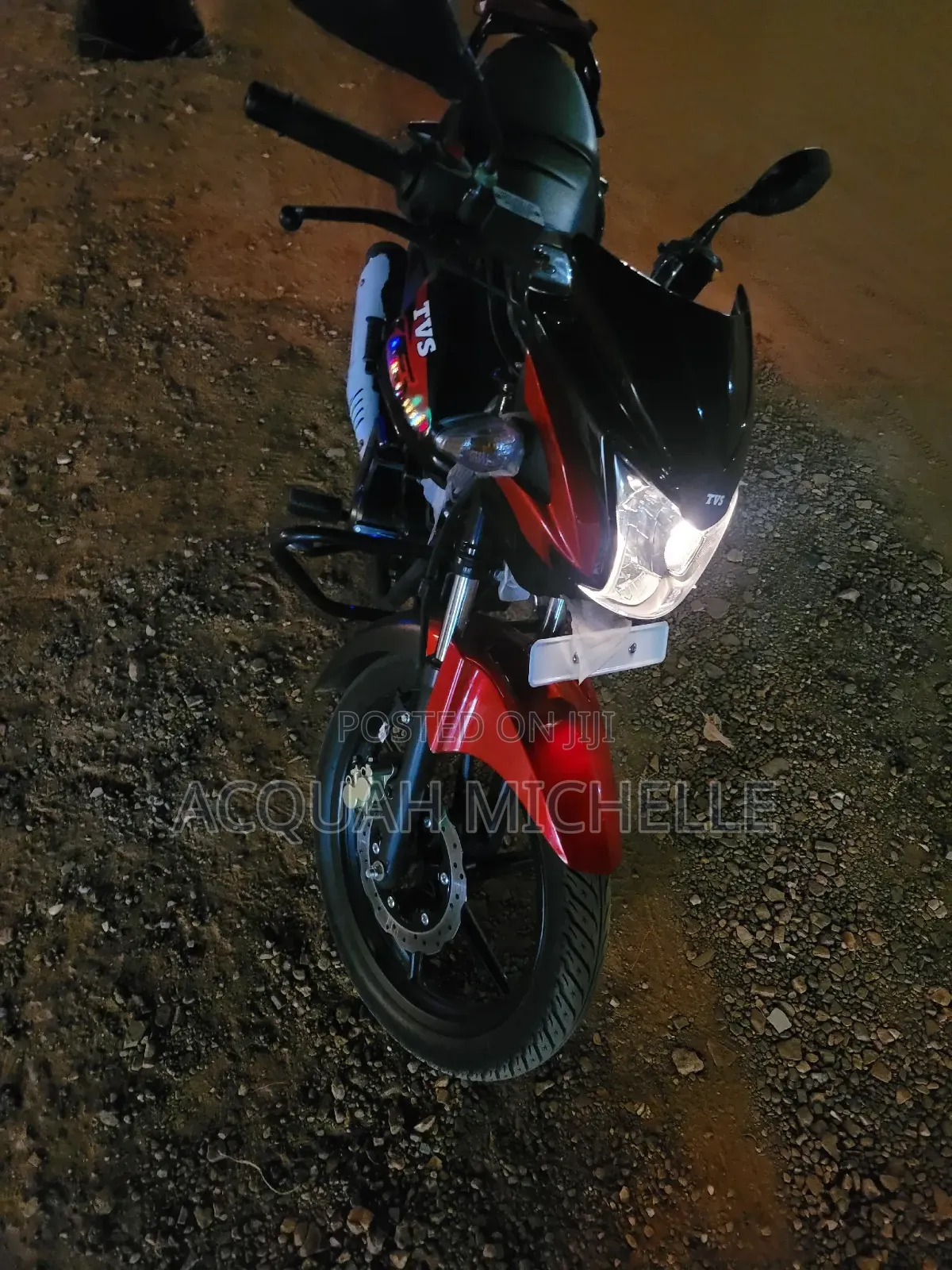 TVS Stryker 125 2025 Red
