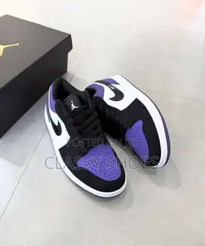 Jordan1 Low Court Purple