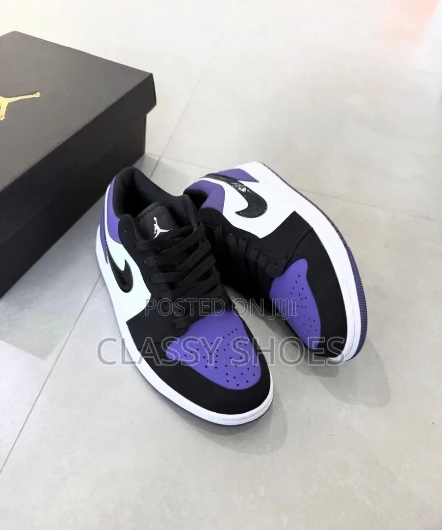 Jordan1 Low Court Purple