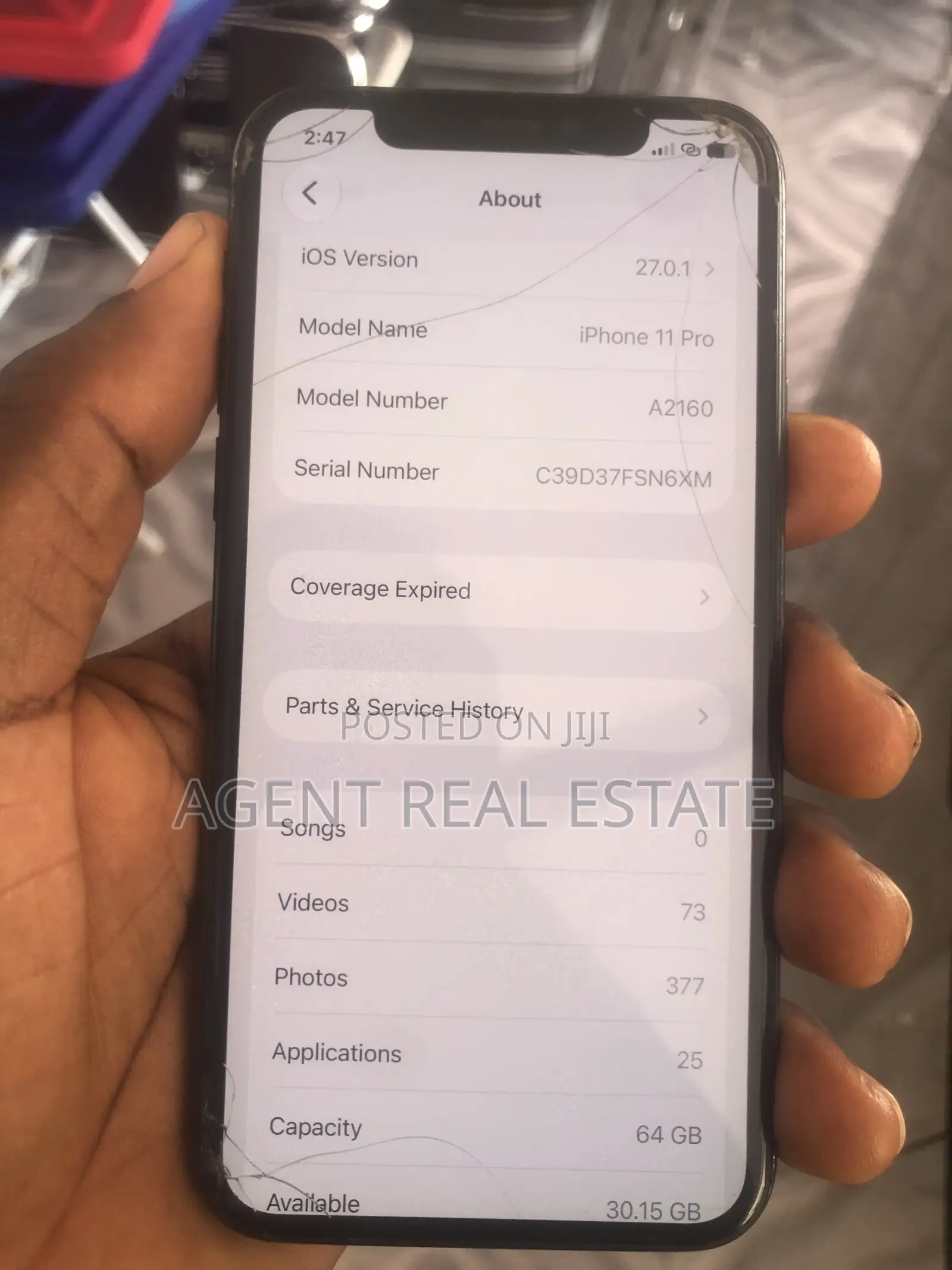 Apple iPhone 11 Pro 64 GB Gray