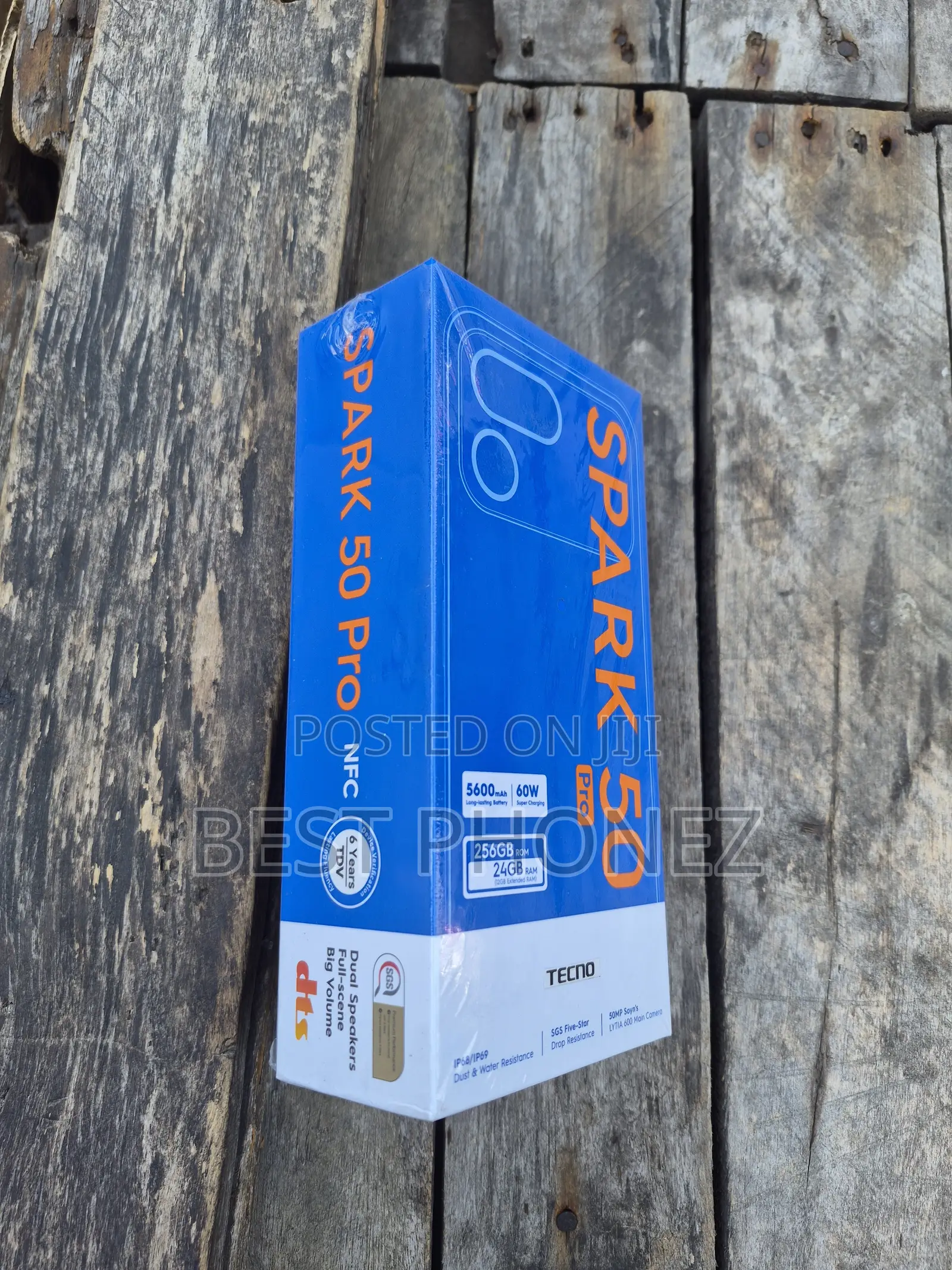 New Tecno Spark 50 Pro 256 GB Black