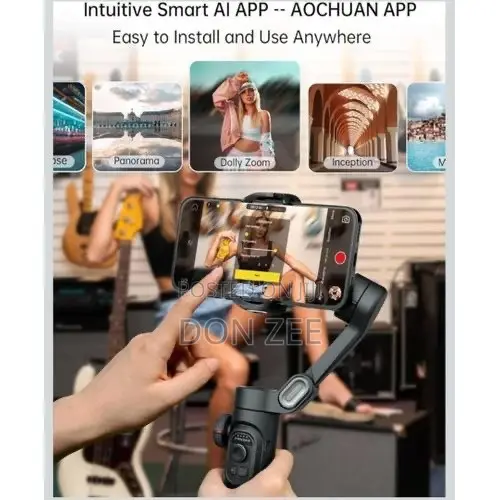 Phone Gimbal Stabilizer 3-Axis Smartphone Foldable Handheld Gimbal