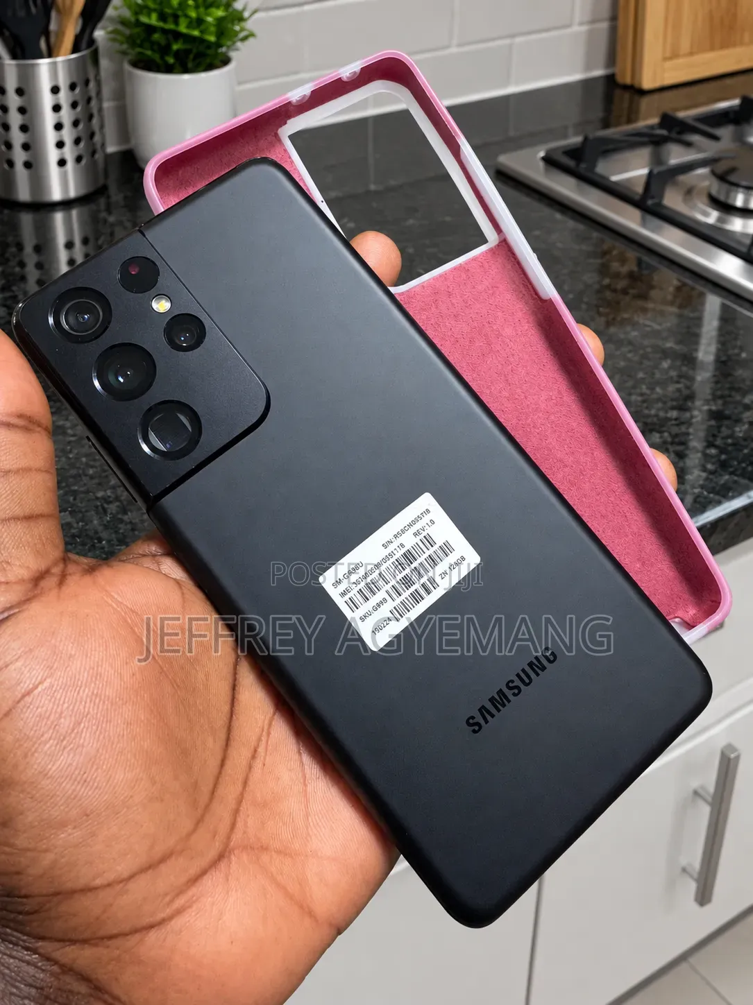 Samsung Galaxy S21 Ultra 5G 128 GB Black